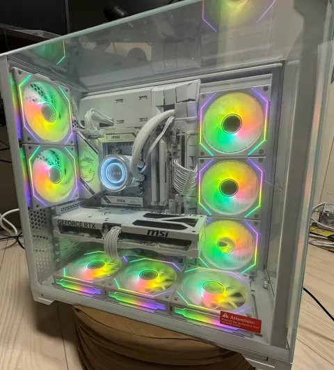 【実績】白基調・RTX 5080 WHITE搭載ハイエンドPC組立代行｜パーツ到着から2日で発送完了