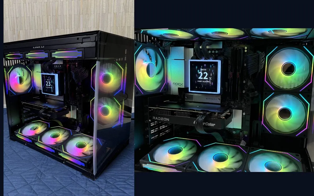 完成したPC